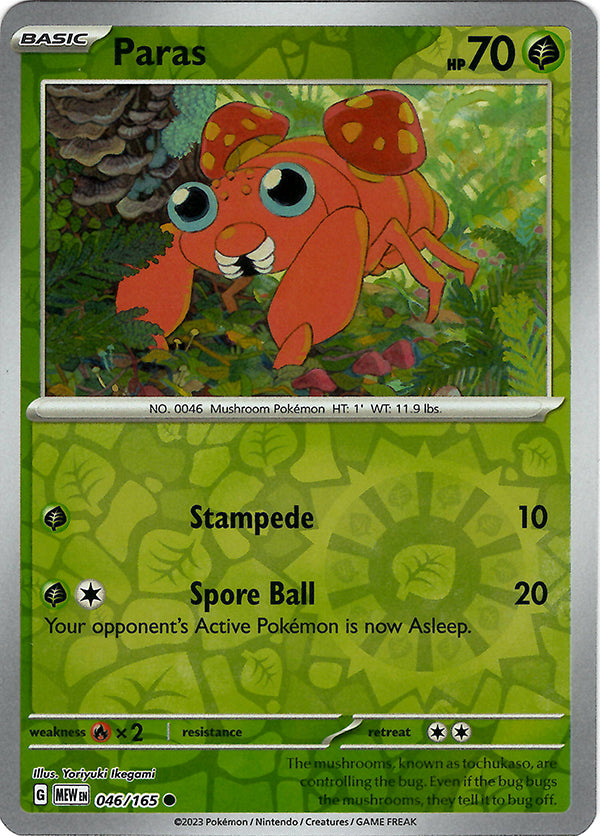 Paras (Reverse Holo)