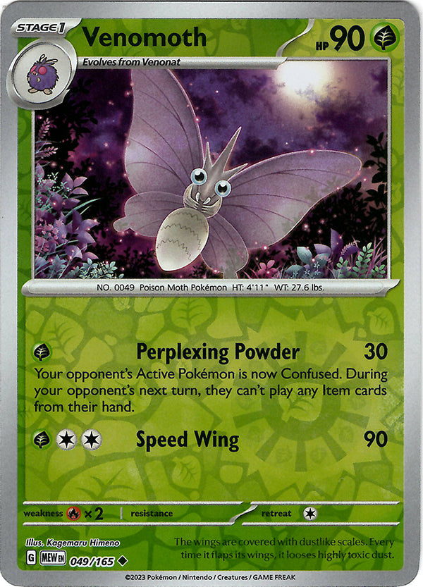 Venomoth (Reverse Holo)