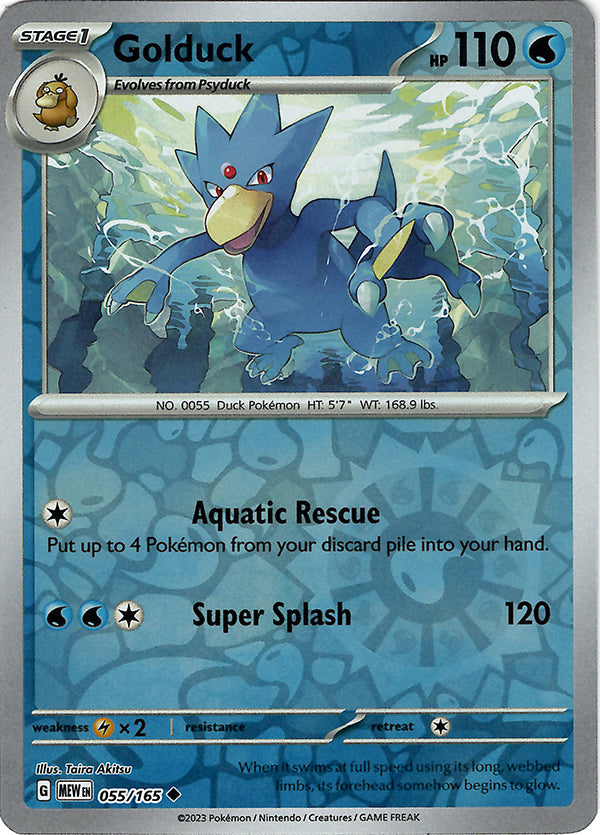 Golduck (Reverse Holo)