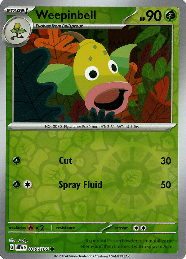 Weepinbell (Reverse Holo)