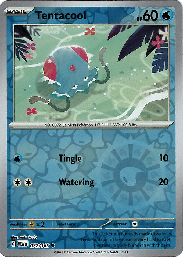 Tentacool (Reverse Holo)