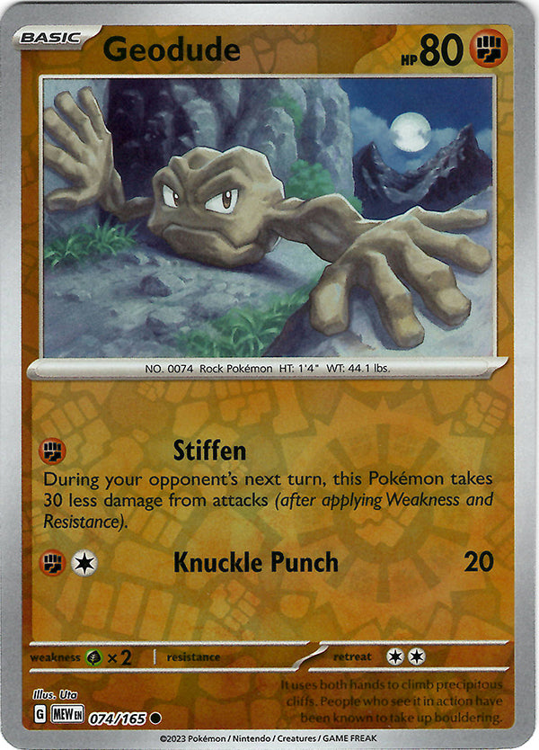 Geodude (Reverse Holo)
