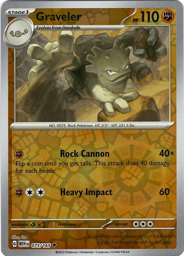 Graveler (Reverse Holo)