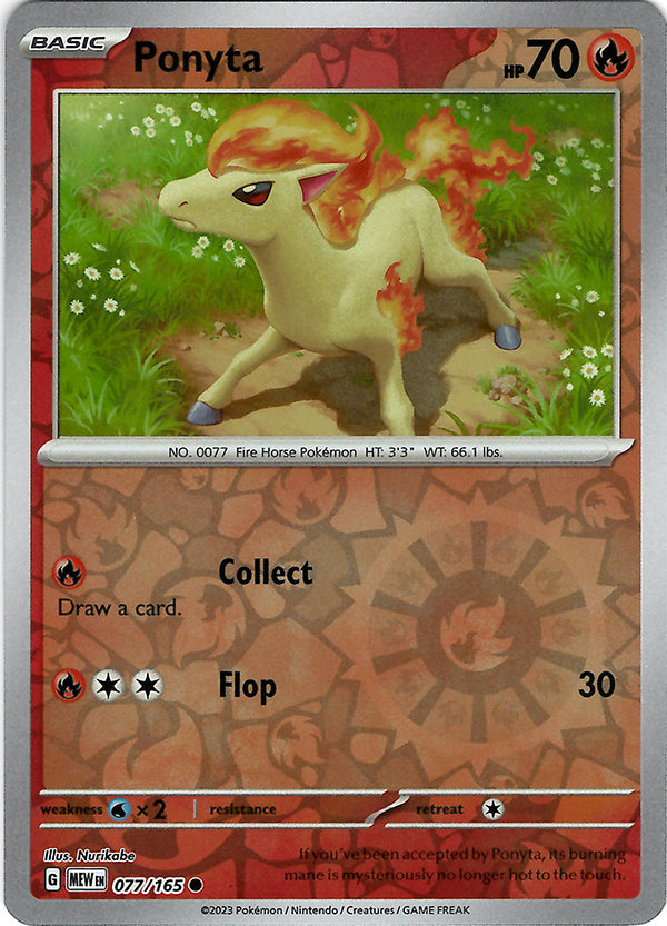 Ponyta (Reverse Holo)