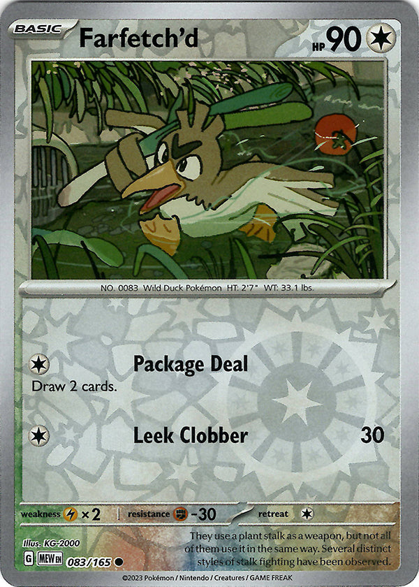 Farfetch'd (Reverse Holo)