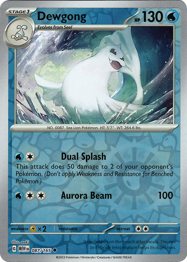 Dewgong (Reverse Holo)
