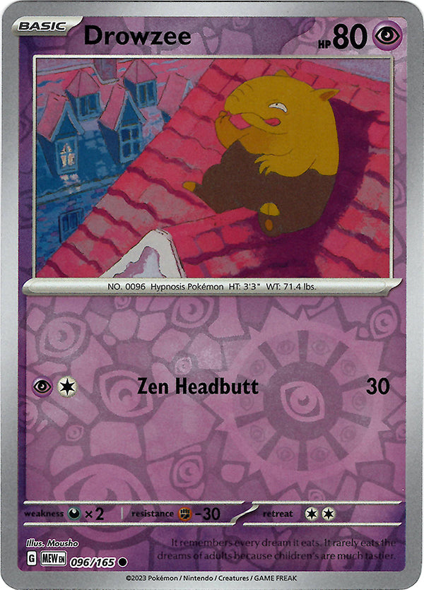 Drowzee (Reverse Holo)