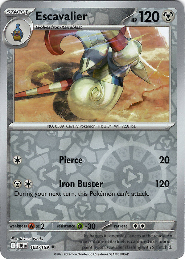 Escavalier (Reverse Holo)