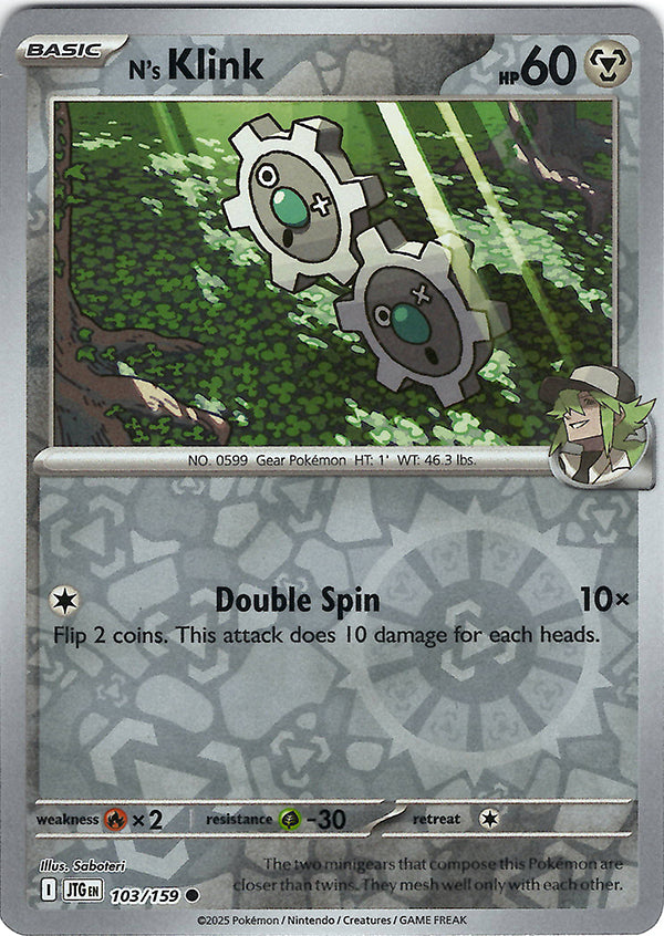 N's Klink (Reverse Holo)
