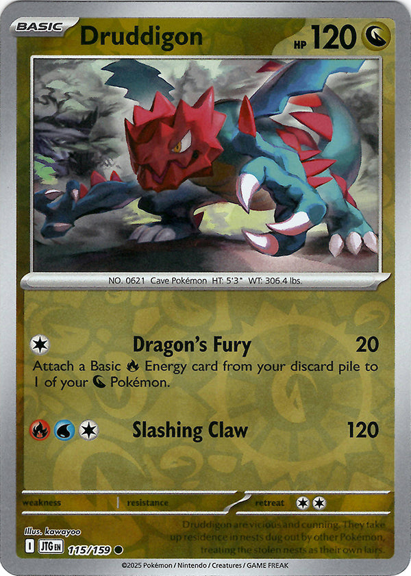 Druddigon (Reverse Holo)