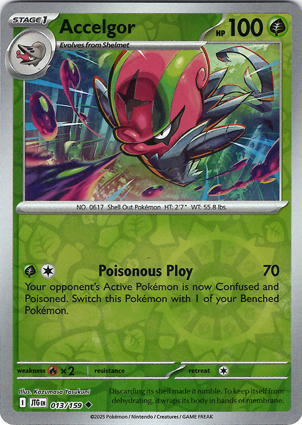 Accelgor (Reverse Holo)