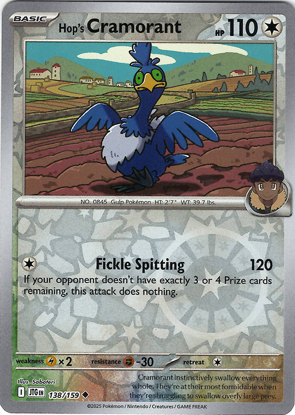 Hop's Cramorant (Reverse Holo)