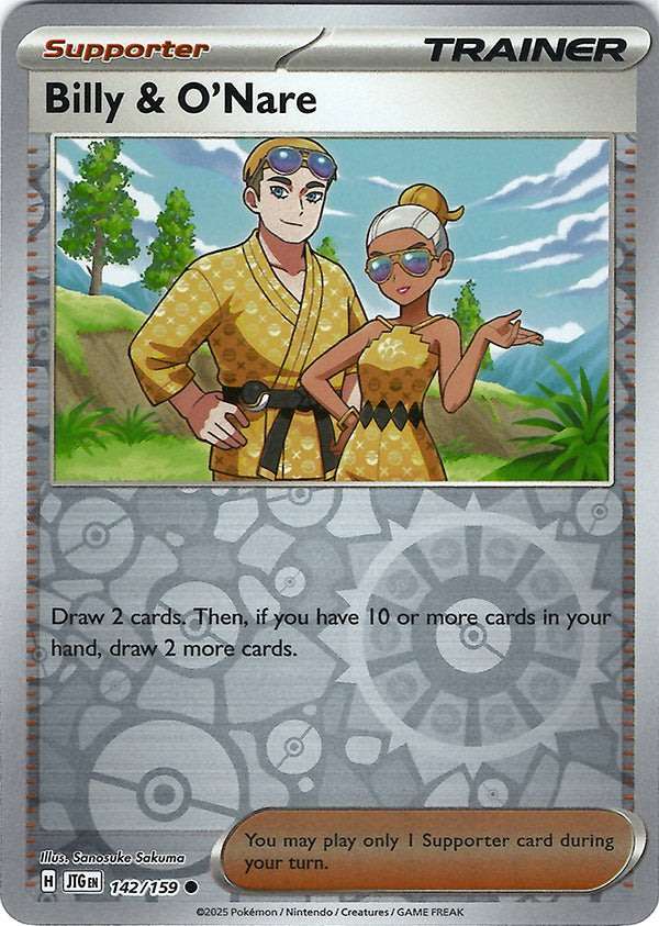 Billy & O'Nare (Reverse Holo)