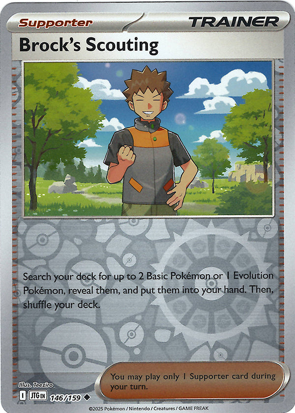 Brock's Scouting (Reverse Holo)