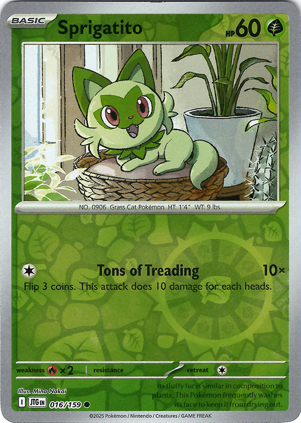 Sprigatito (Reverse Holo)