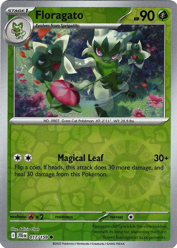 Floragato (Reverse Holo)