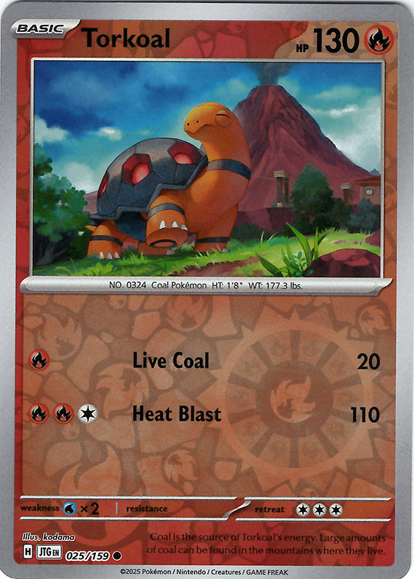 Torkoal (Reverse Holo)