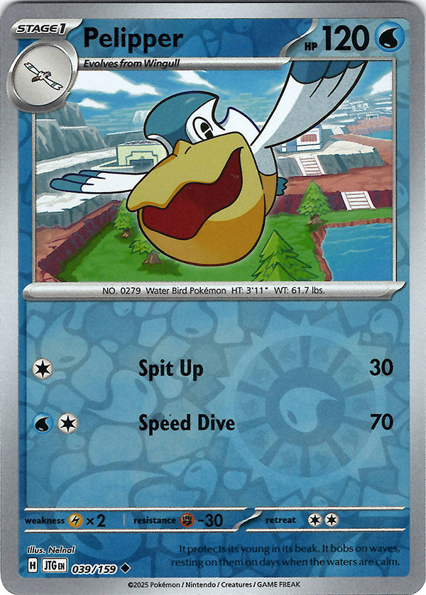 Pelipper (Reverse Holo)