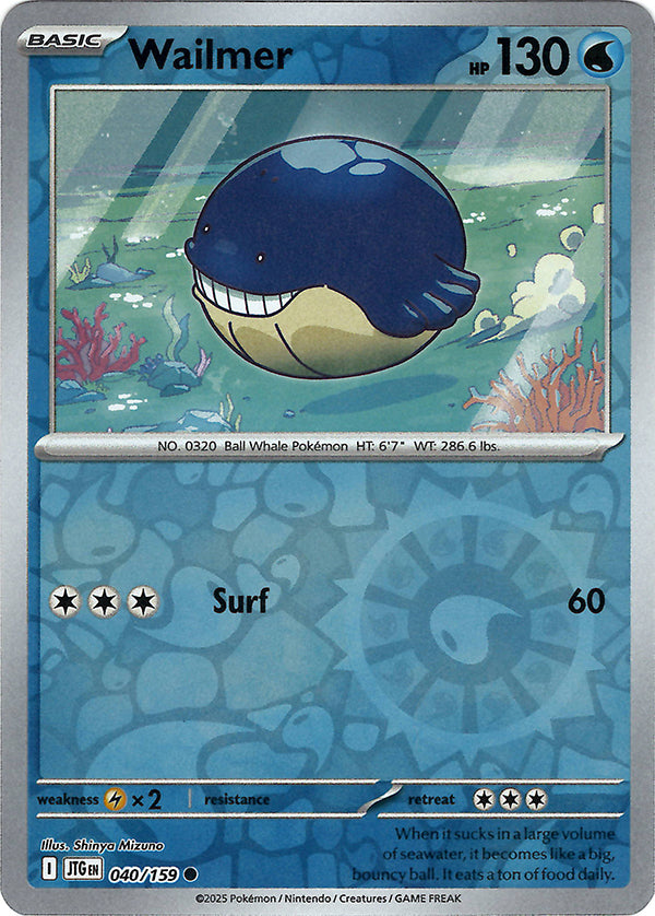 Wailmer (Reverse Holo)