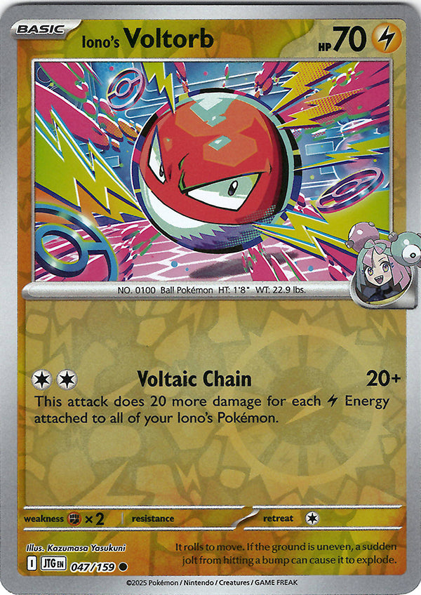 Iono's Voltorb (Reverse Holo)