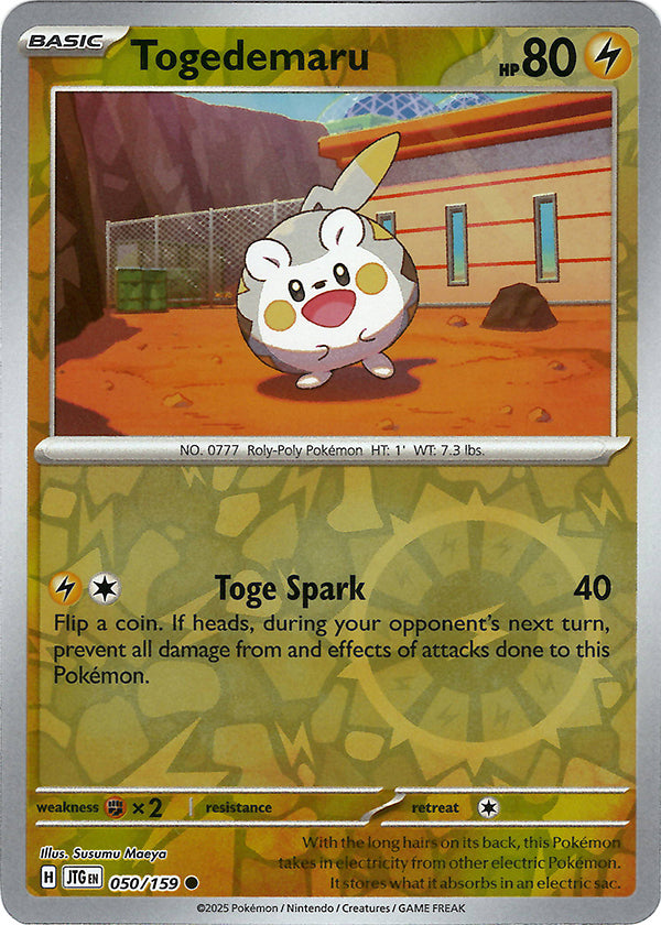 Togedemaru (Reverse Holo)