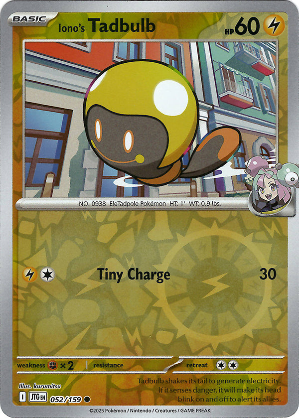 Iono's Tadbulb (Reverse Holo)