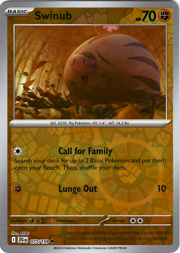 Swinub (Reverse Holo)