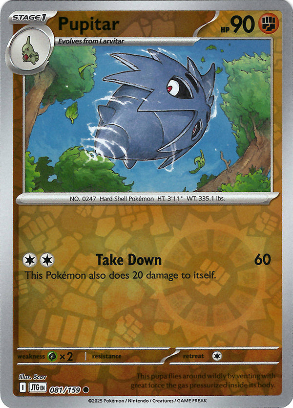 Pupitar (Reverse Holo)