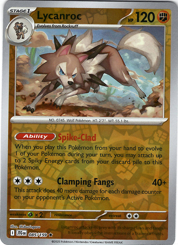 Lycanroc (Reverse Holo)