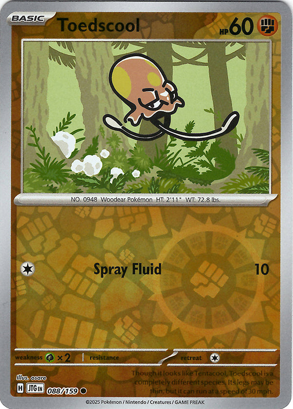 Toedscool (Reverse Holo)