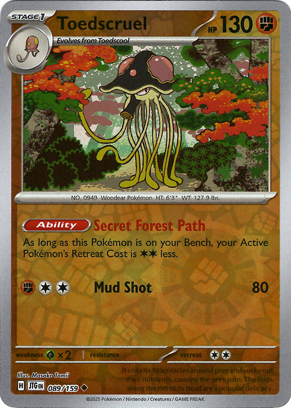 Toedscruel (Reverse Holo)