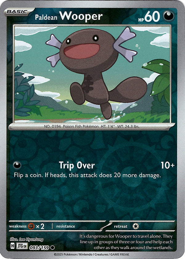 Paldean Wooper (Reverse Holo)