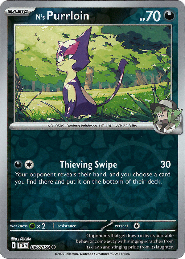 N's Purrloin (Reverse Holo)