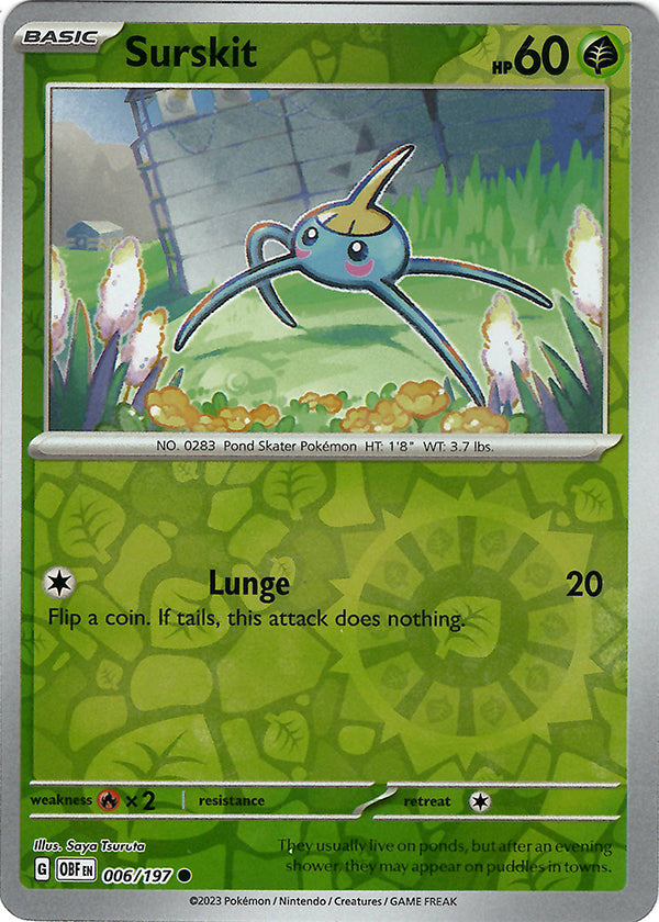 Surskit  (Reverse Holo)