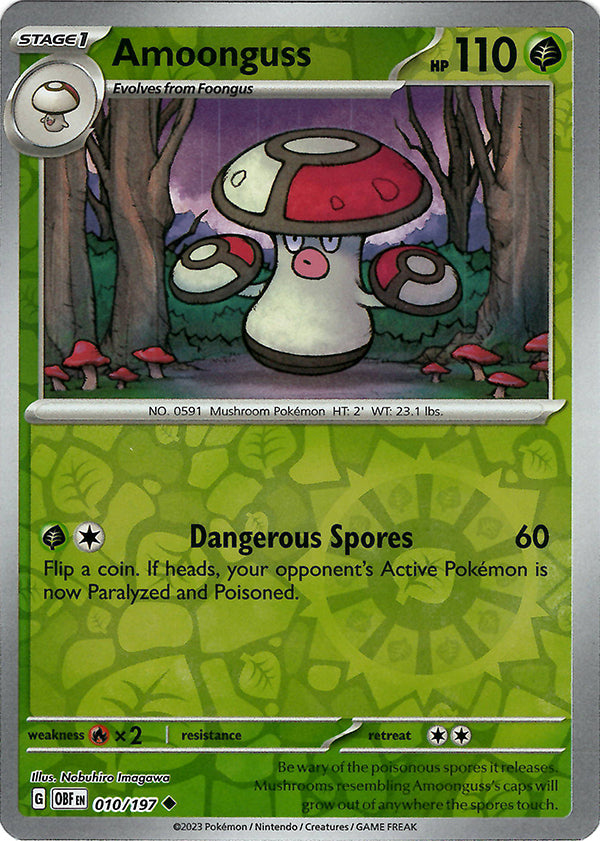 Amoonguss  (Reverse Holo)