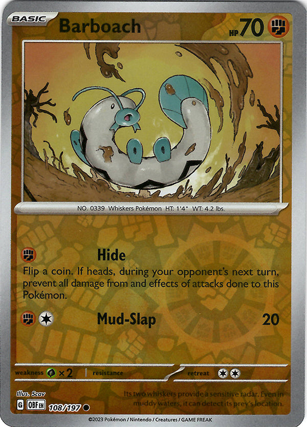 Barboach  (Reverse Holo)