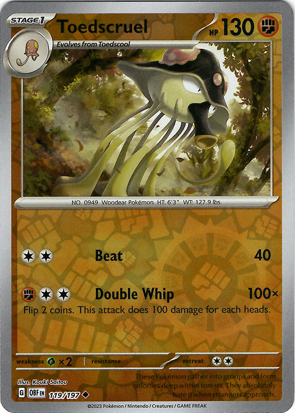 Toedscruel  (Reverse Holo)