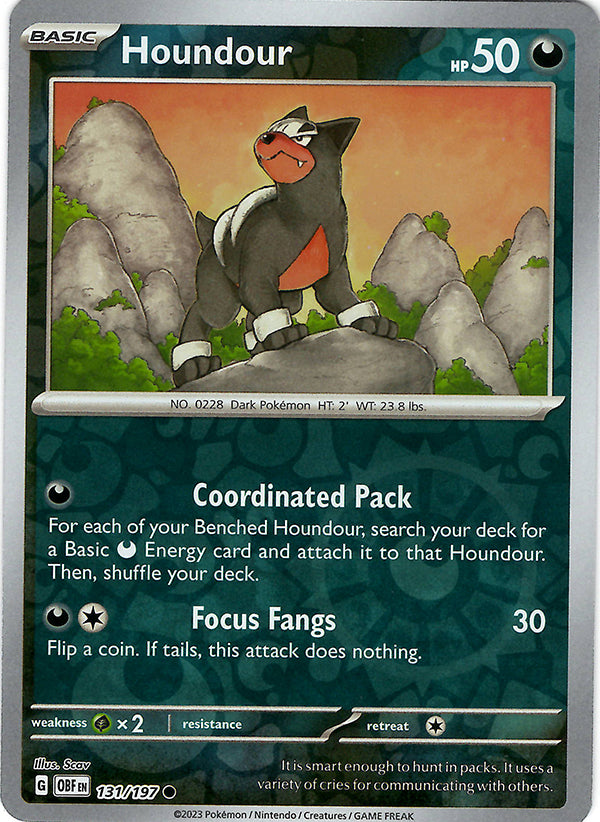 Houndour (131)  (Reverse Holo)