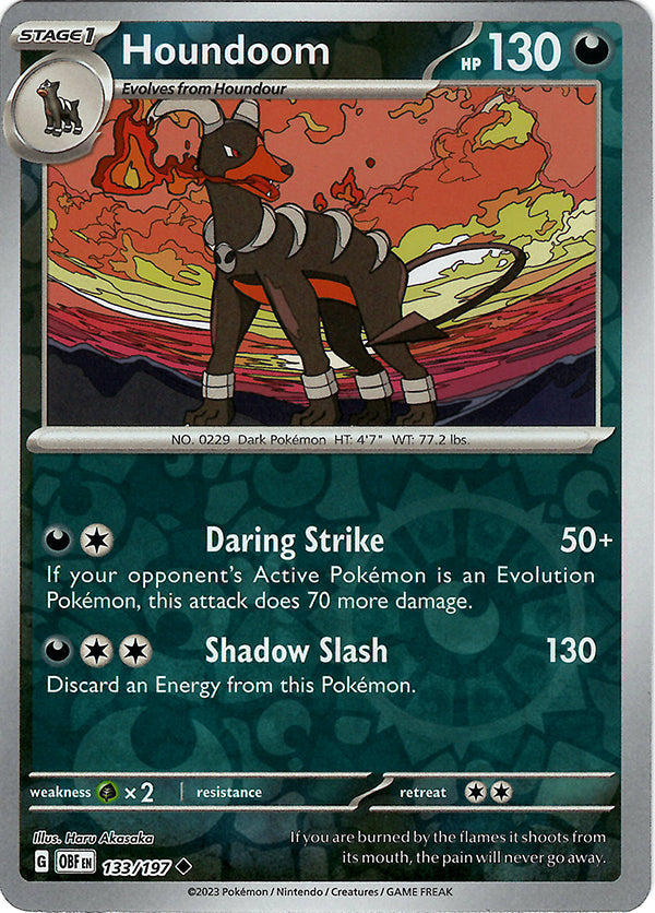 Houndoom  (Reverse Holo)
