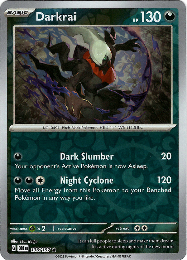 Darkrai  (Reverse Holo)