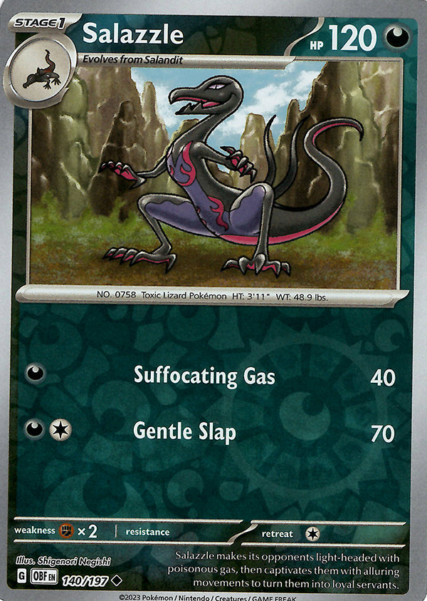 Salazzle  (Reverse Holo)