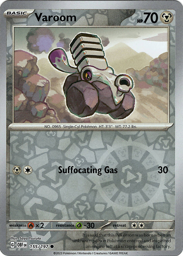 Varoom (155)  (Reverse Holo)