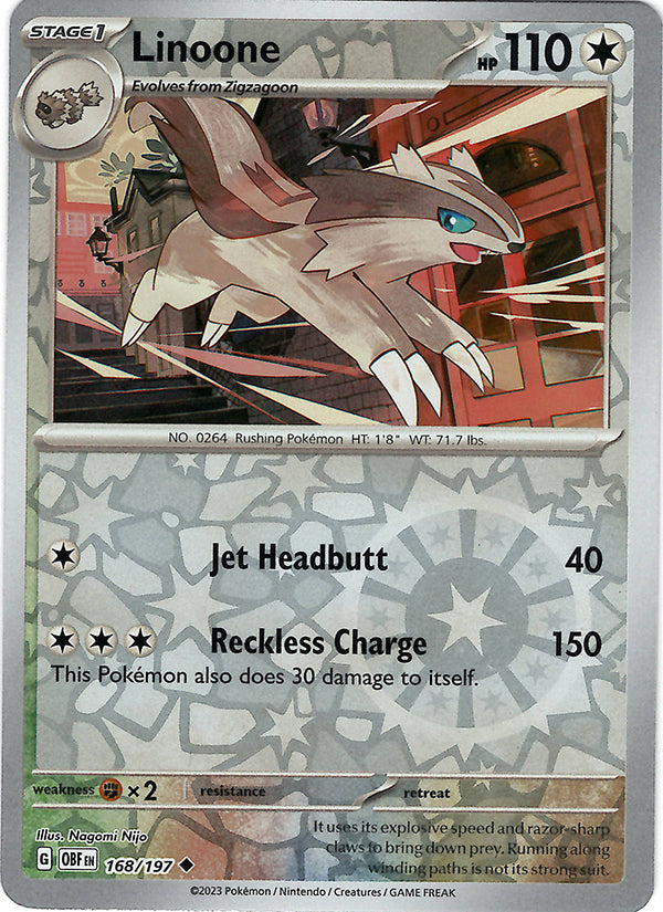 Linoone  (Reverse Holo)