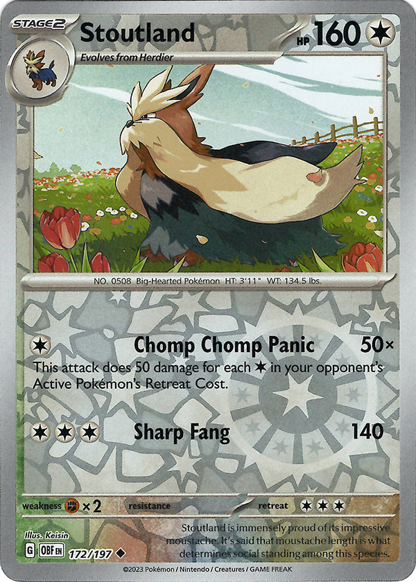 Stoutland  (Reverse Holo)