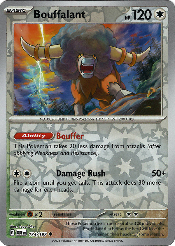 Bouffalant  (Reverse Holo)