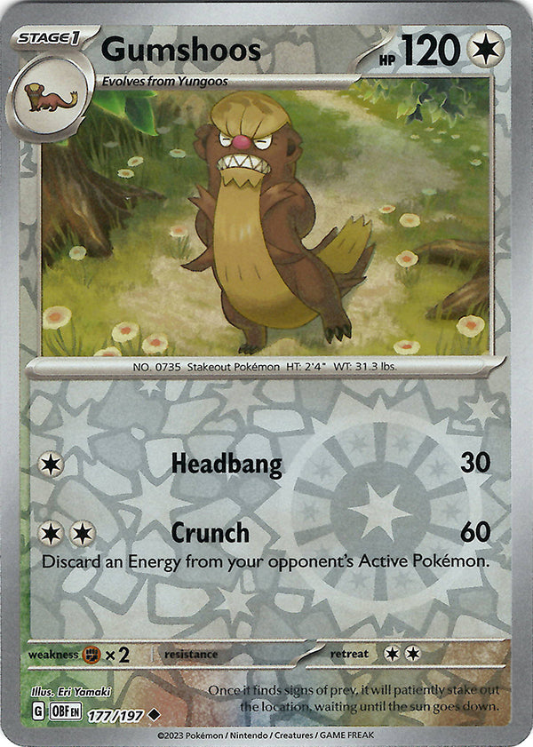 Gumshoos  (Reverse Holo)