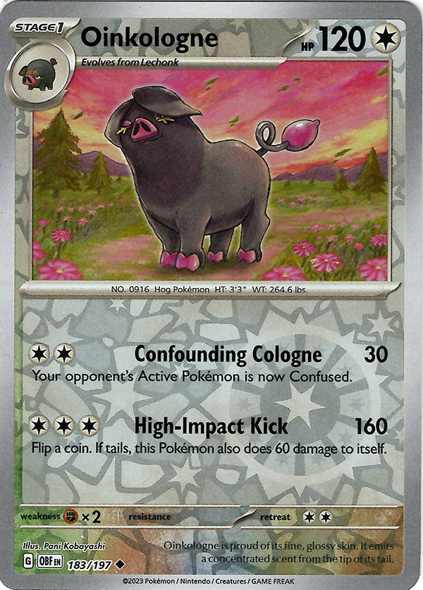 Oinkologne (183)  (Reverse Holo)