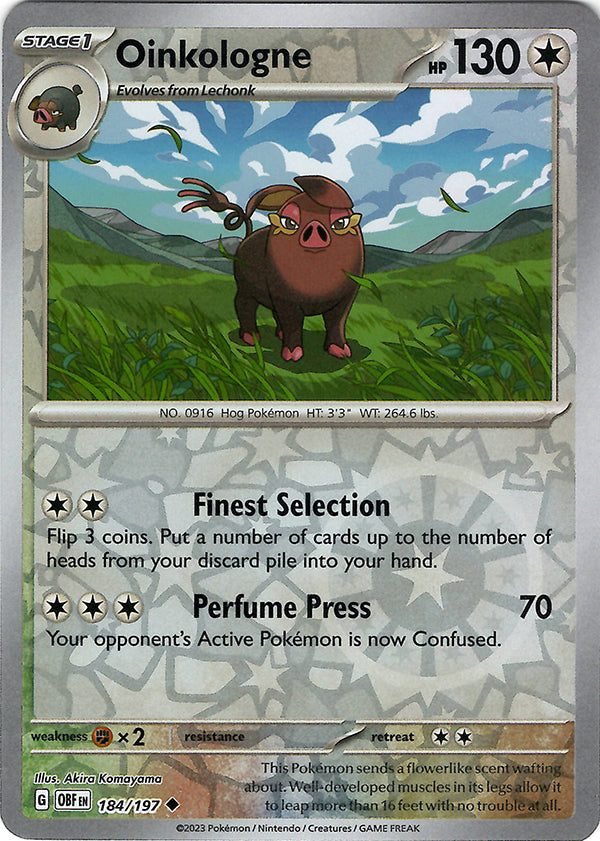 Oinkologne (184)  (Reverse Holo)