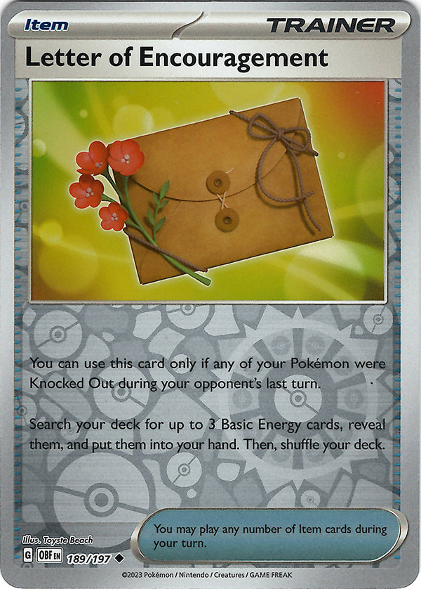 Letter of Encouragement  (Reverse Holo)