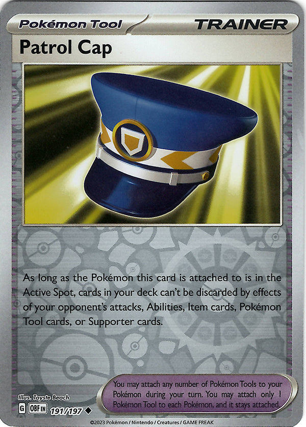 Patrol Cap  (Reverse Holo)